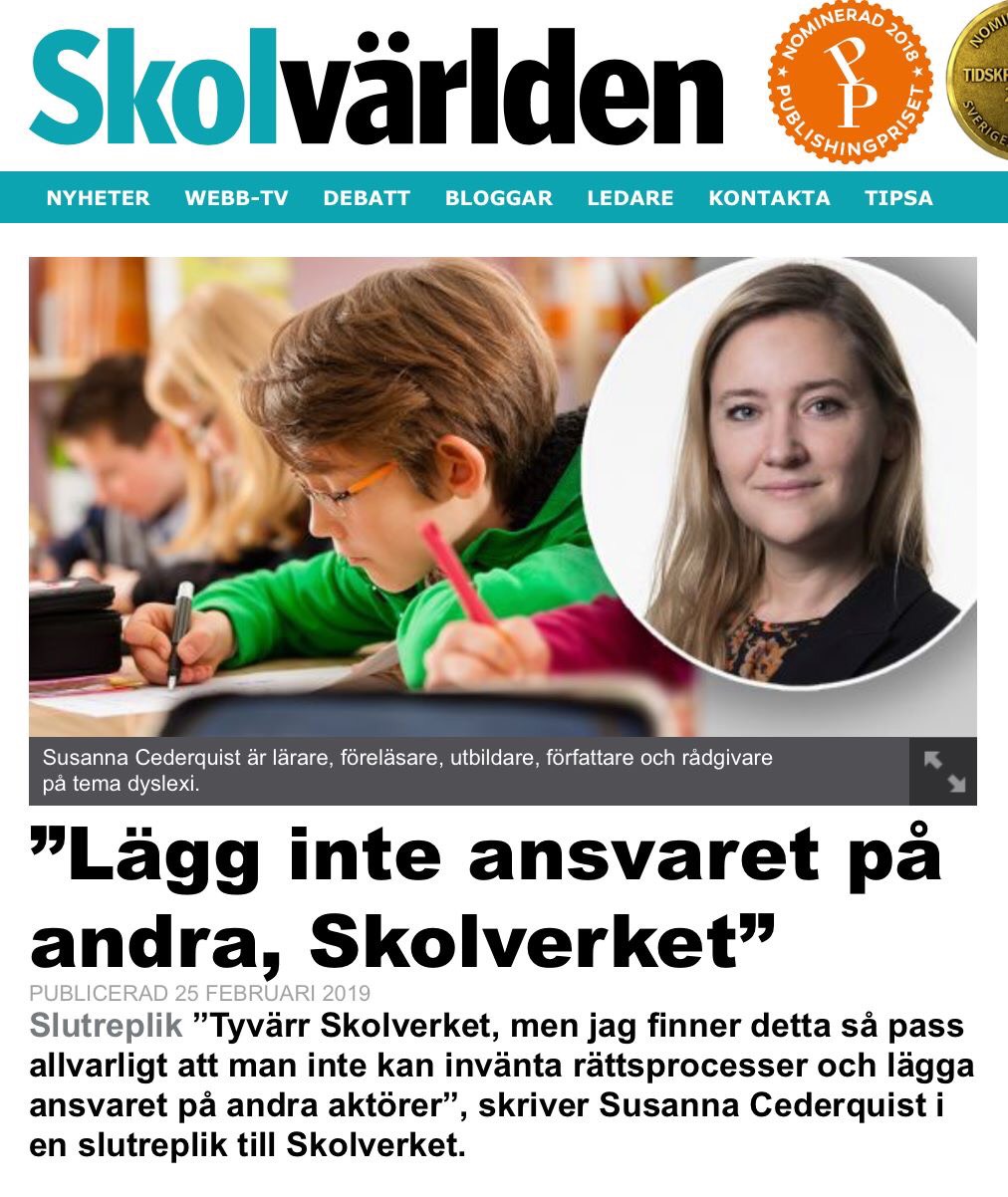Skolvärlden Skolvärlden