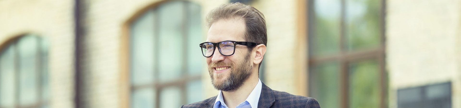 Portrait of an adult male 40 - 45 years old with glasses. Portrait of an adult male 40 - 45 years old with glasses.